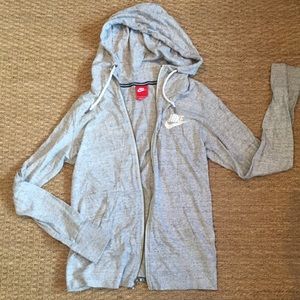 Heather Grey Nike Hoodie